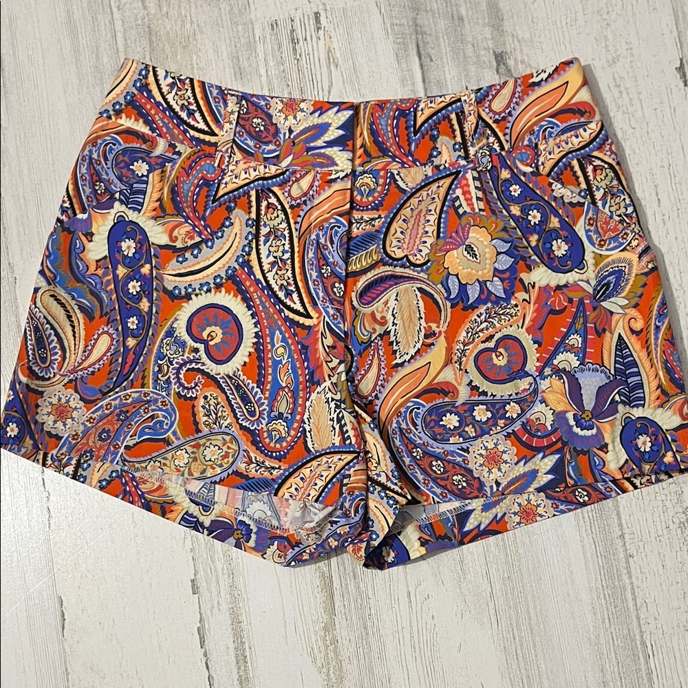 DREW Paisley Print Women's Shorts size 2